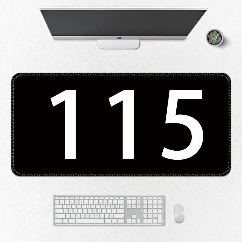 【115号】动漫游戏鼠标垫超大号办公电脑桌垫锁边加厚防滑亚布专属