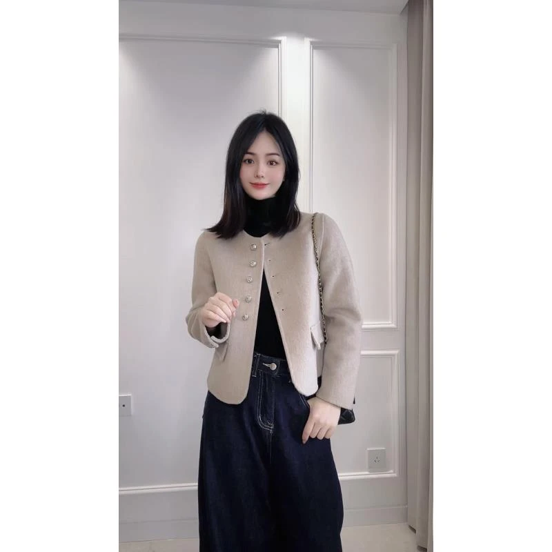 【大倪专属】轻奢休闲设计师百搭洋气服装小香风外套07新款.1