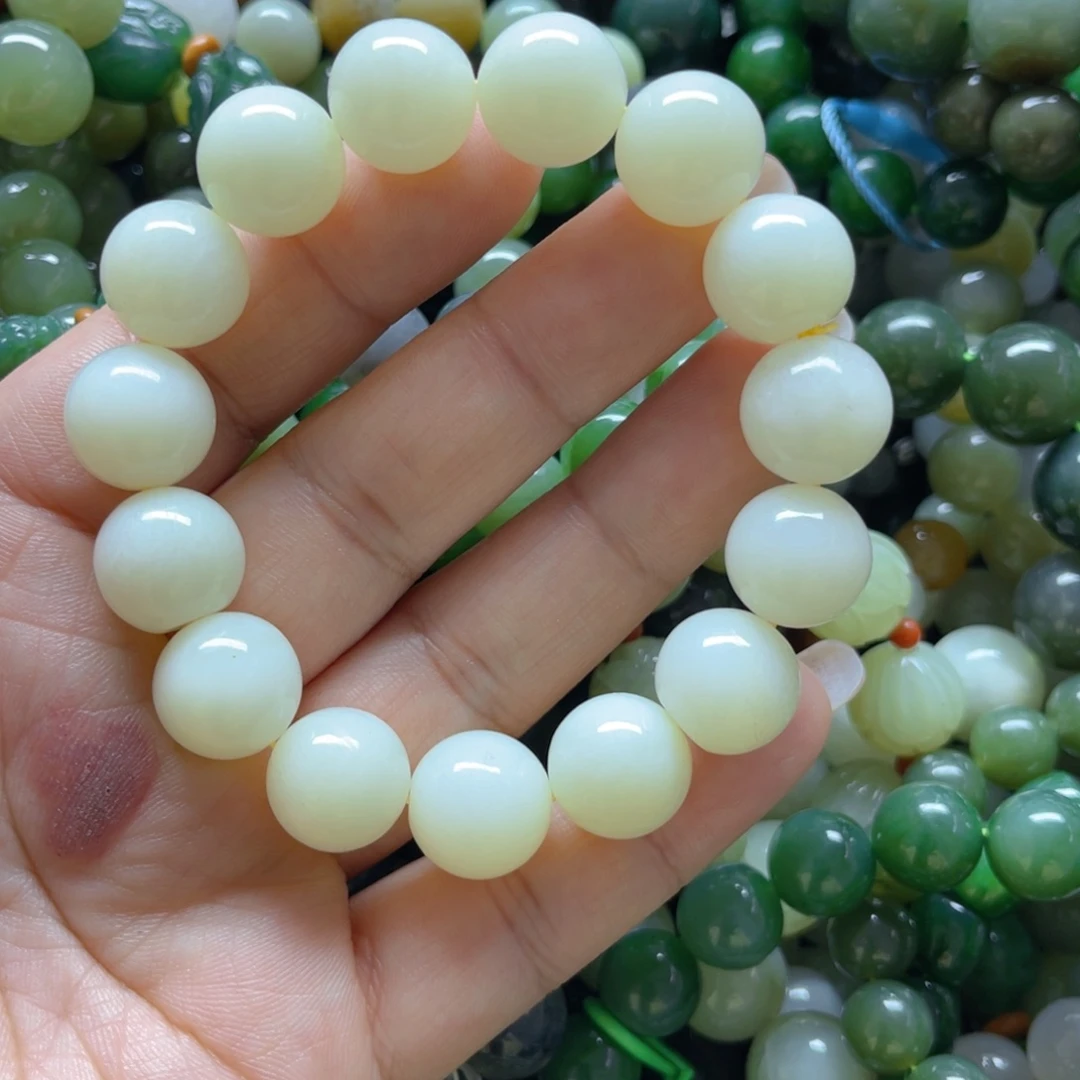 和田玉手链未镶嵌