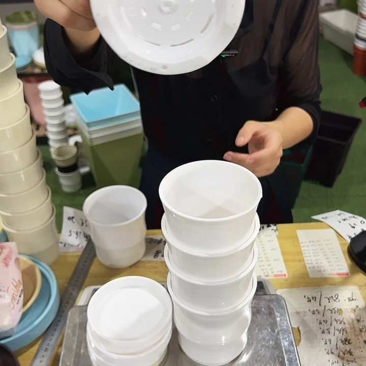 特价竹节口13.6高14白色带托5只