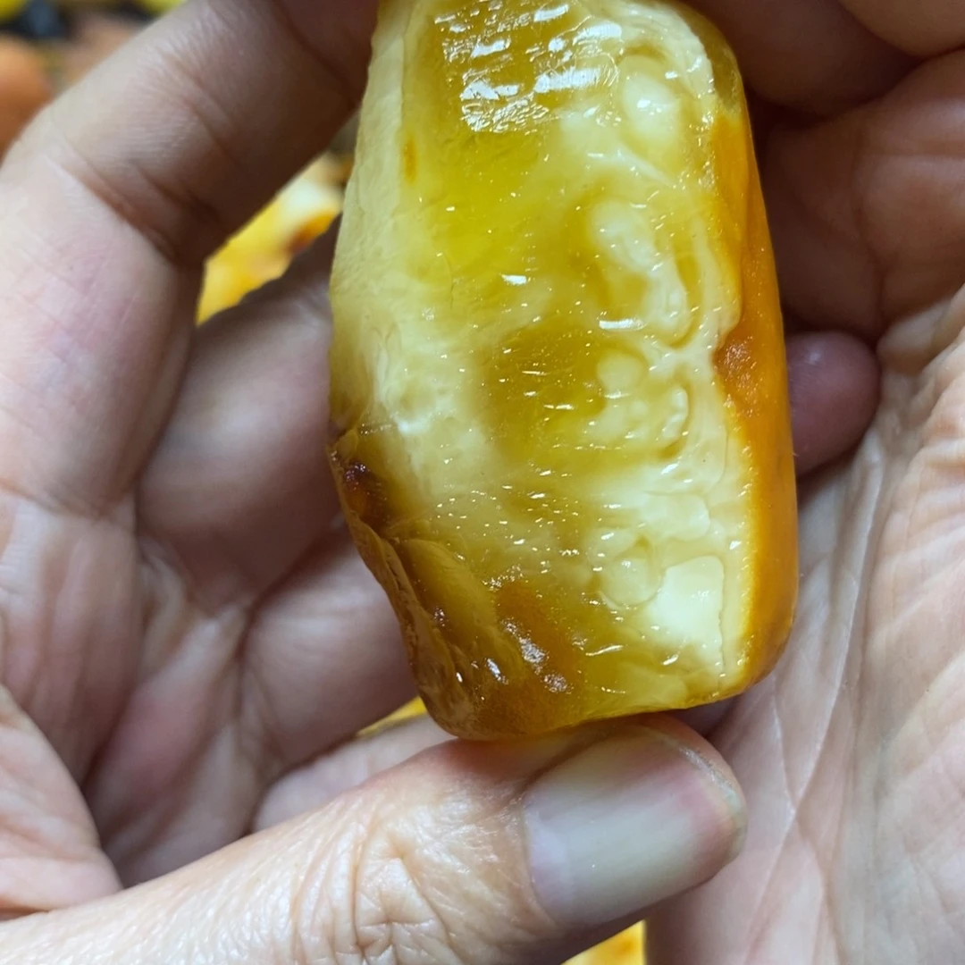 定制蜜蜡未镶嵌俺**猫传世琥珀蜜蜡定制