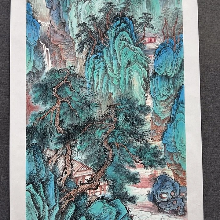 国画书画作品多次