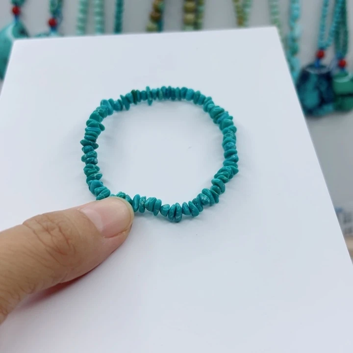 绿松石未镶嵌手链