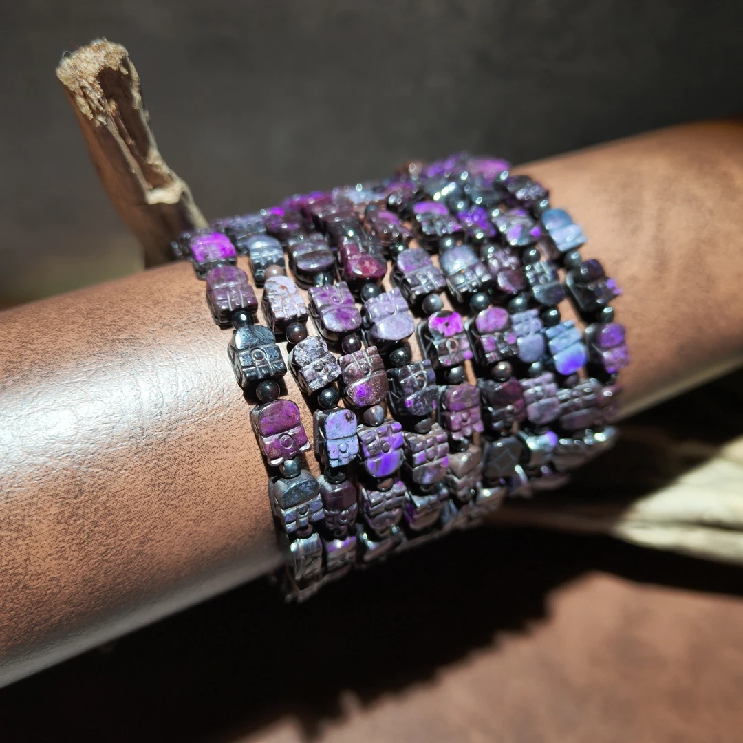 【黑胖珠宝】 QX452 舒俱来貔貅手链 多样性发其一