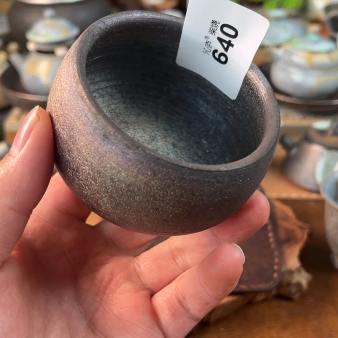【闪购商品】沁庐柴窑古法柴烧手工茶具