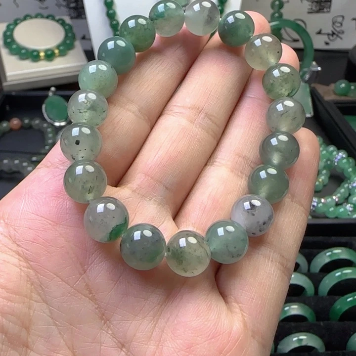 石英质玉（非洲翠），未镶嵌
