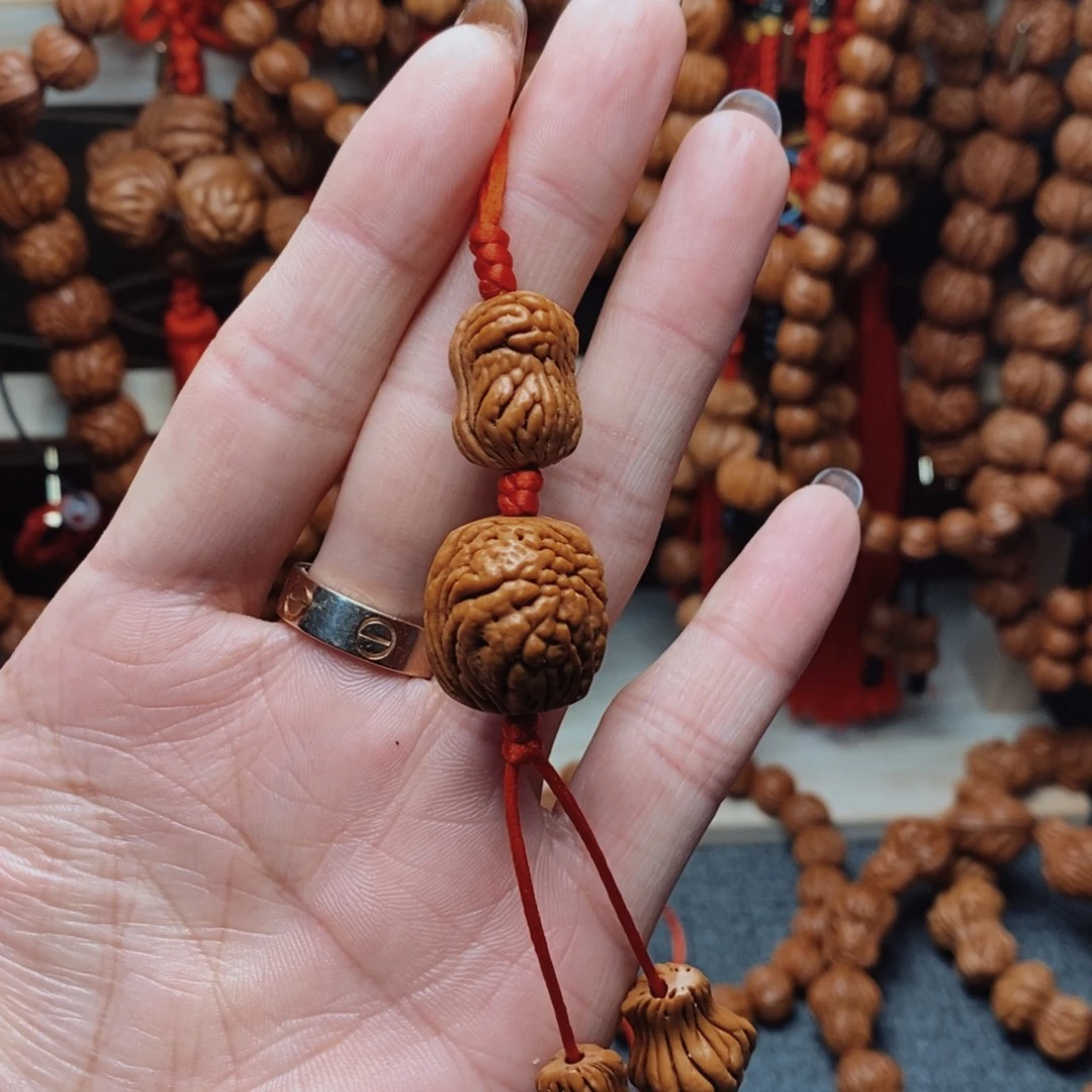 吊坠桃核龙纹桃枭