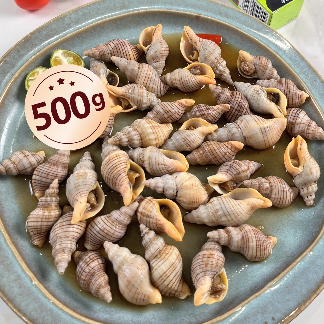 【捞汁海螺大海螺】开袋常温解冻即食锁鲜居酒屋风味香辣海螺1000克