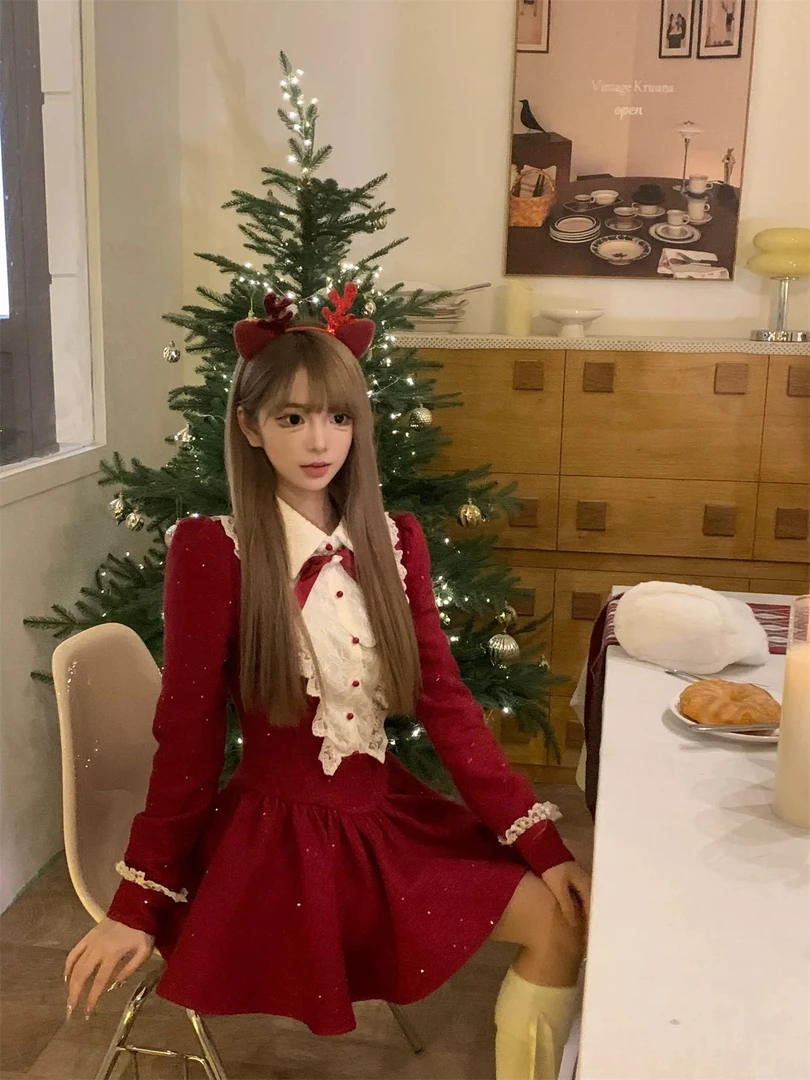 BC0095富家千金裙 复古名媛生日公主贵气财阀千金小香风裙