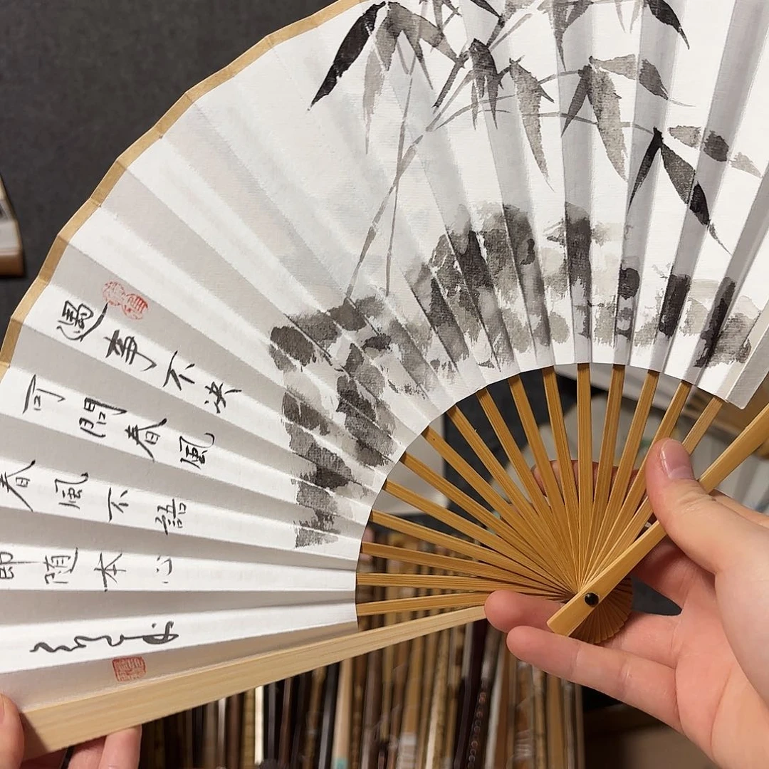 书法手写手绘作品7寸玉竹剑来
