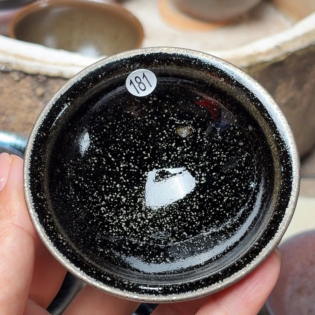 茶盏义兴龙窑建盏181微瑕