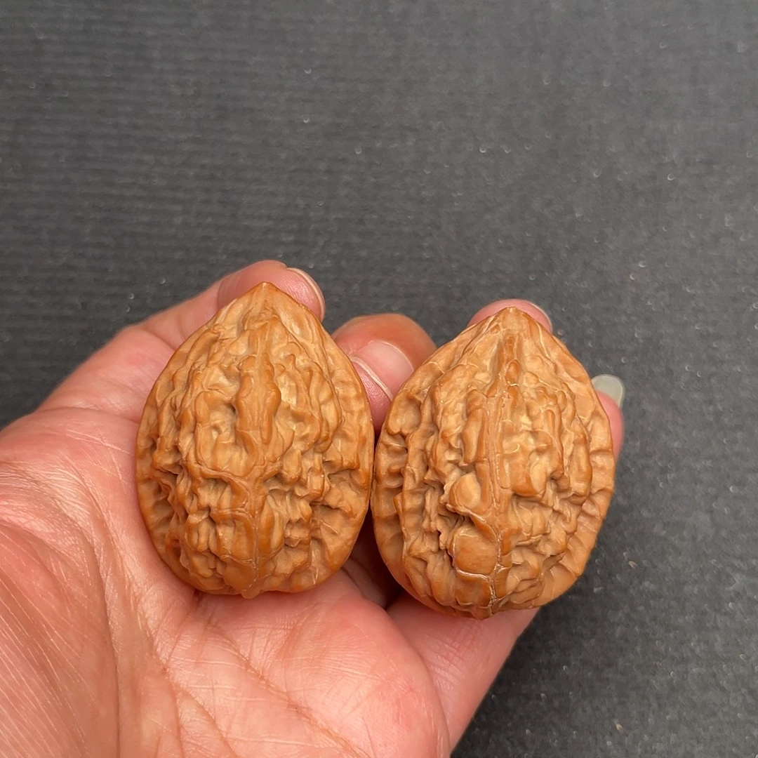 把件桃核33×36×44全品头茬无药十三陵鸡心XM3572