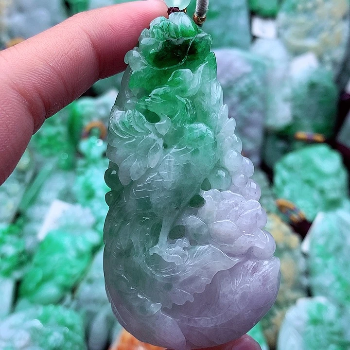 翡翠吊坠(不含链)未镶嵌