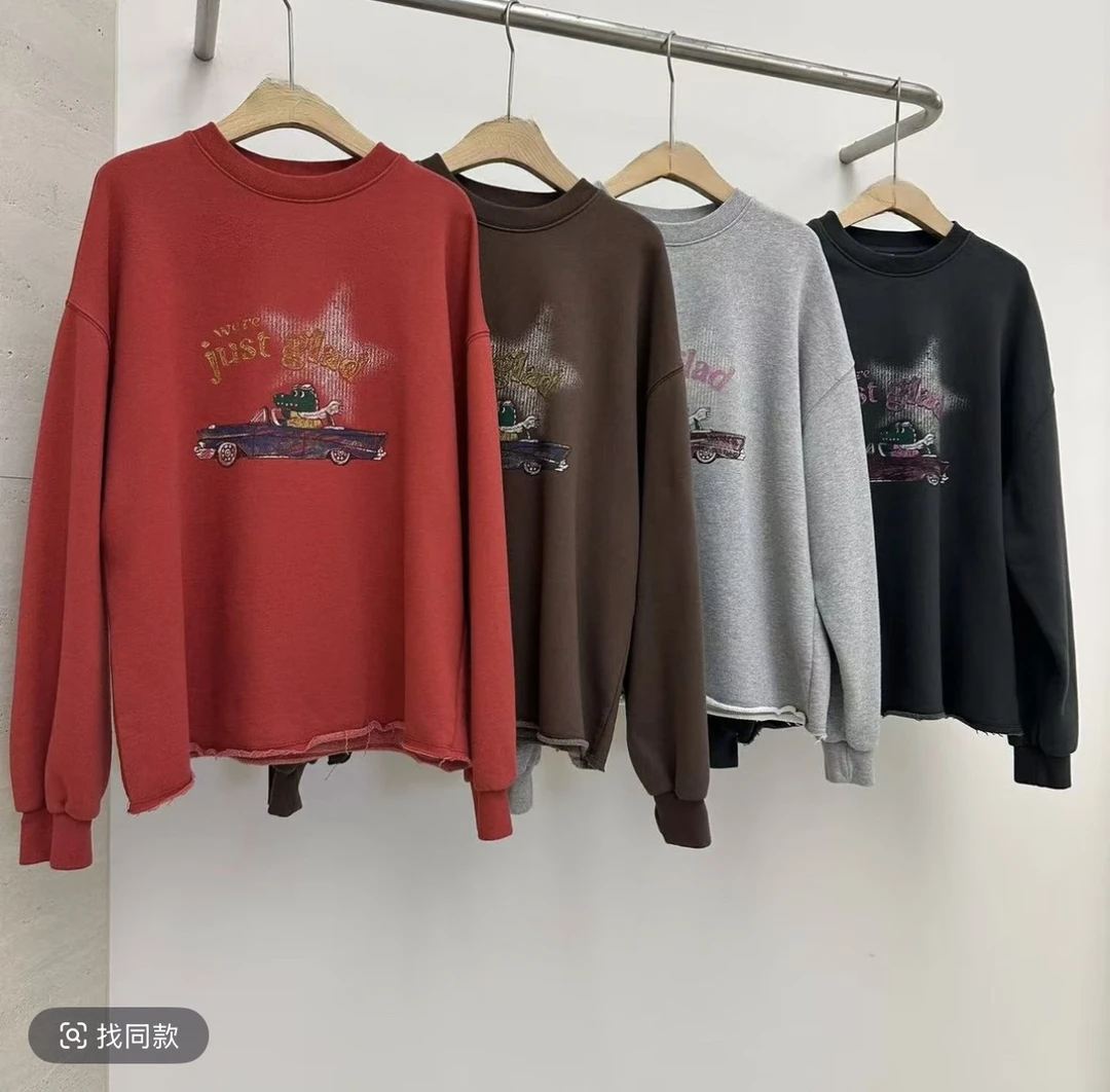 韩国东大门小鳄鱼开车卫衣No退换