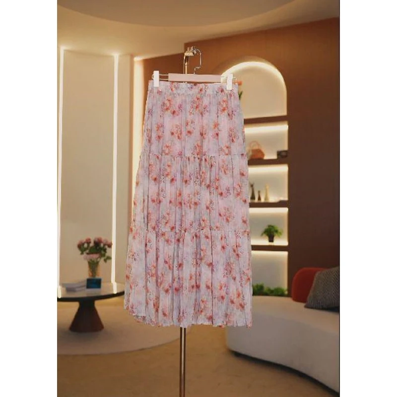 Q3311  2025夏季新款气质显瘦小众半身裙