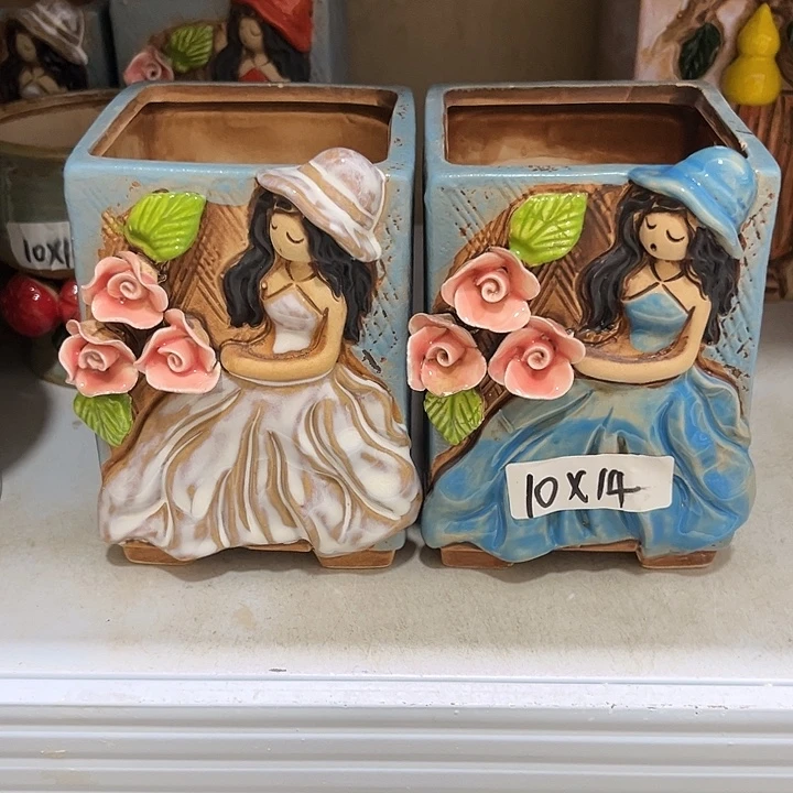 粗陶材质多肉花盆