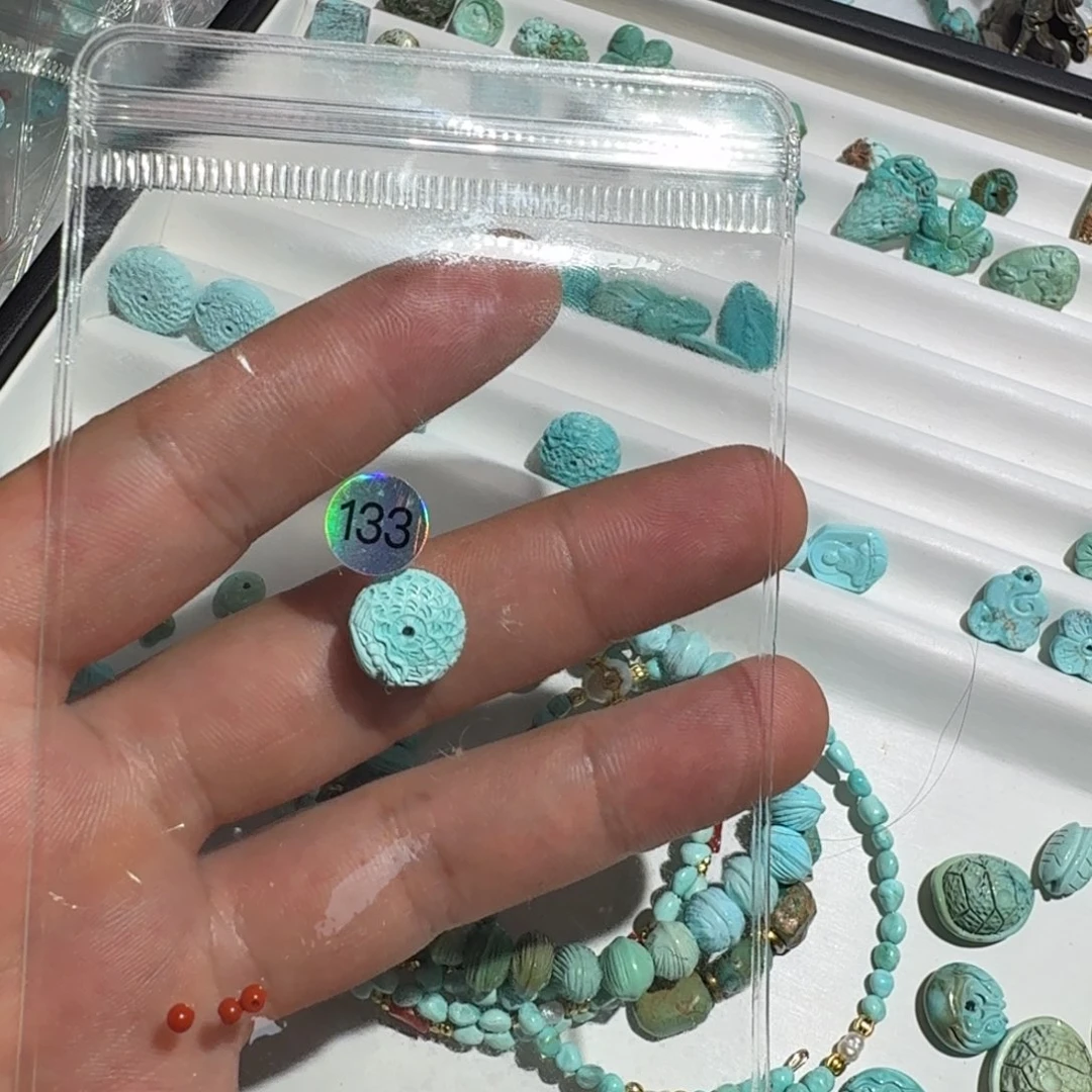 大***冰未镶嵌绿松石颈饰