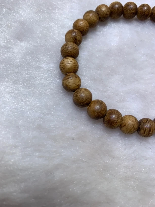 沉香天然沉香圆珠单圈手串女生款高雅时尚大方优雅得体上档次