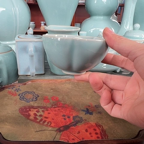 汝瓷花瓣主人杯福利