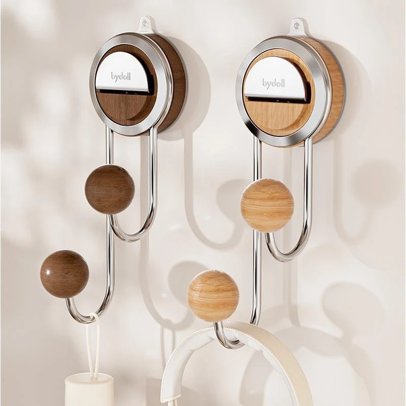 吸盘挂钩家用多功能门后挂衣钩帽子挂钩壁挂墙上无痕双钩浴室挂钩