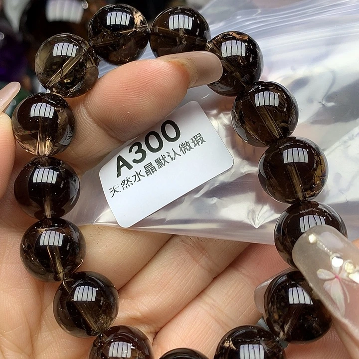 水晶手链14mm+未镶嵌水晶