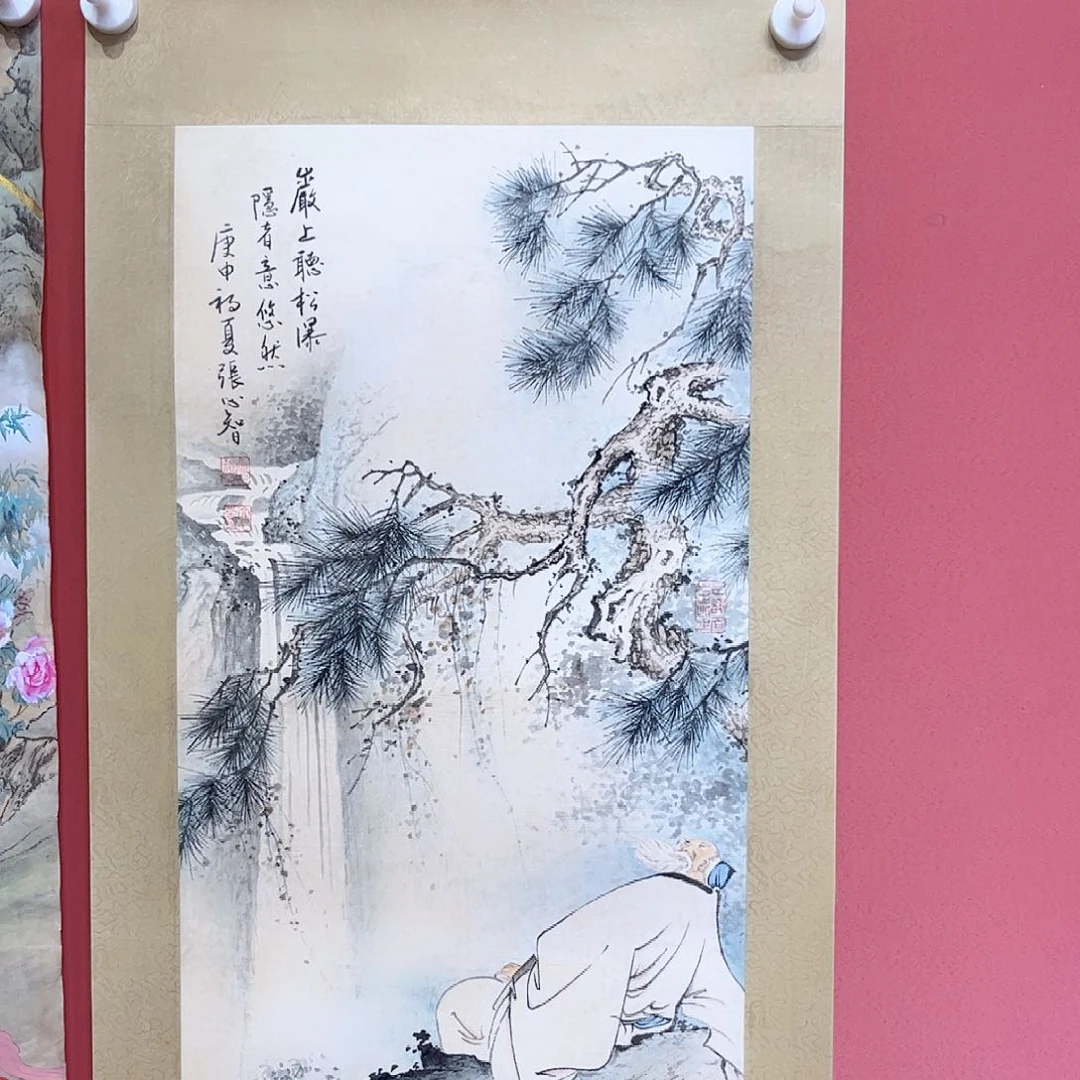 国画宁**远侯果山老师亲笔手绘作品朵