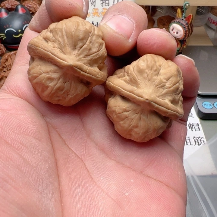 把件文玩核桃38尺全品古蟾