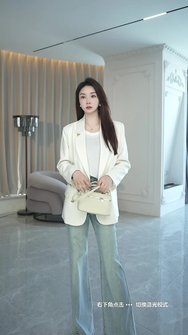 DYT HOME春季新品时尚双排扣设计感百搭韩版气质西装显瘦西服