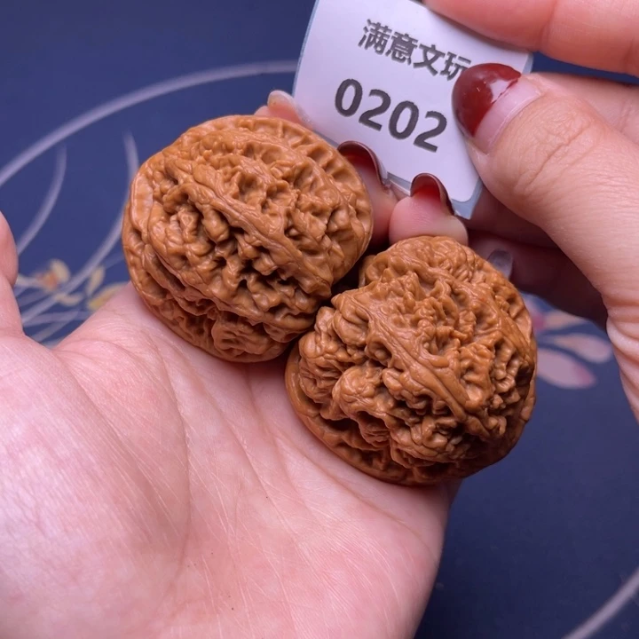 文玩核桃把件粗筋44.0202