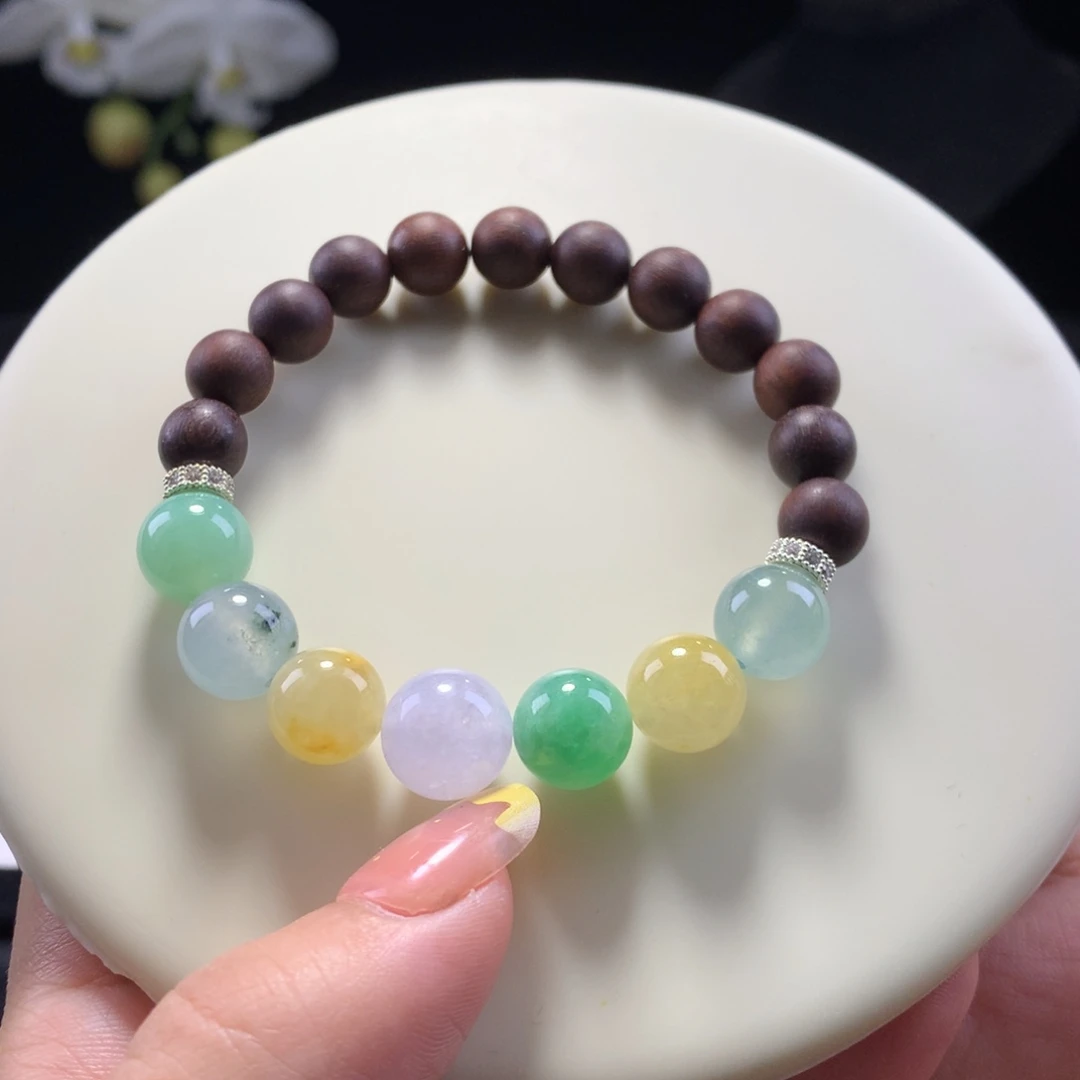 翡翠未镶嵌手串卡10特价串