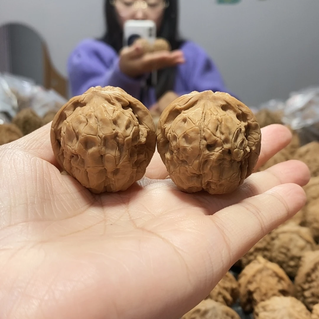 文玩核桃吊坠甲骨文37