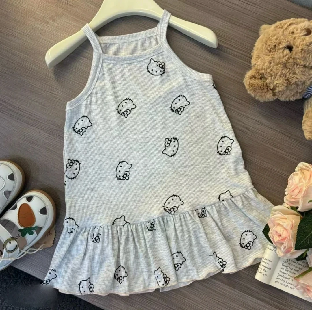 2025新款婴幼儿KT猫连衣裙