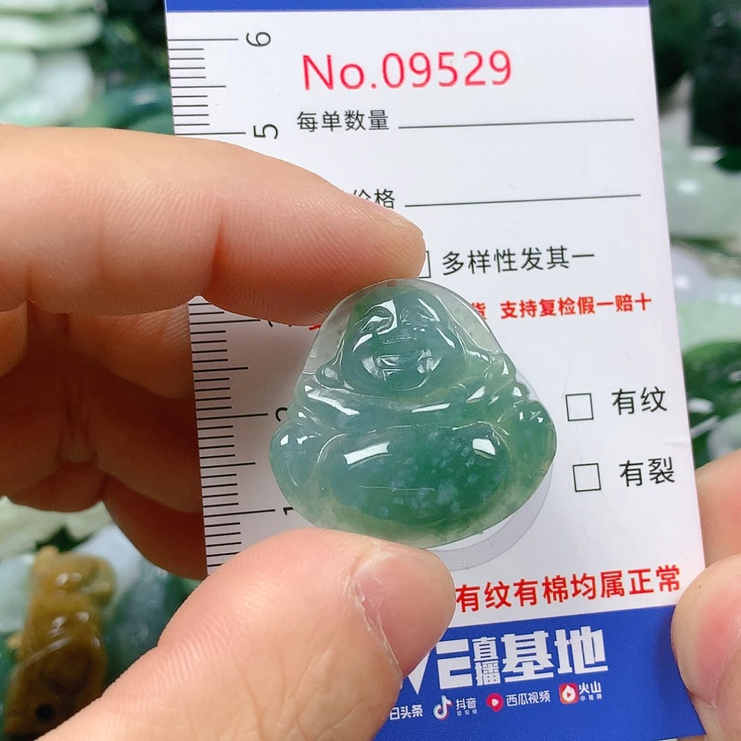 翡翠颈饰未镶嵌天然翡翠