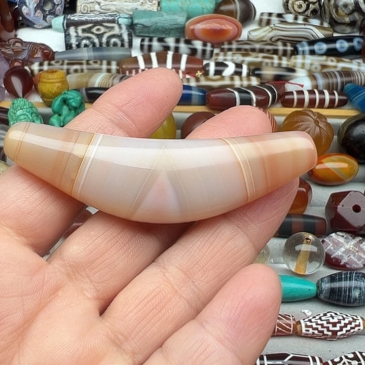 玛瑙/玉髓合金颈饰