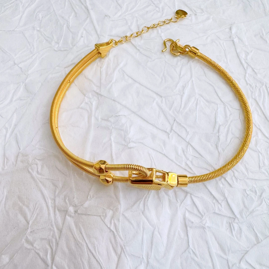 【灵蛇手镯】足金999黄金5G潮流时尚灵蛇手镯