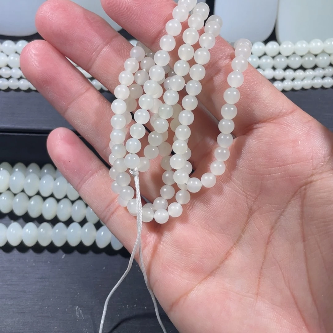 和田玉未镶嵌吊坠(不含链)卡5项链
