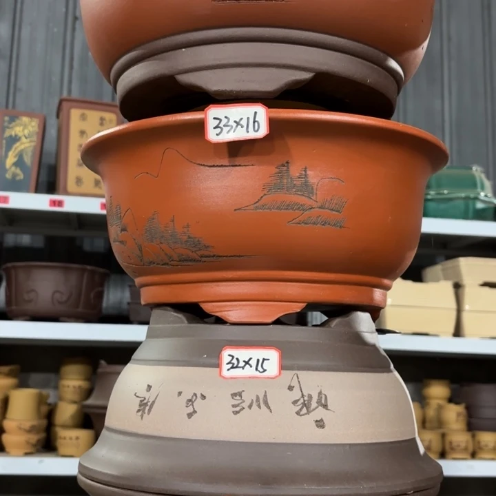 紫砂花盆              100-4