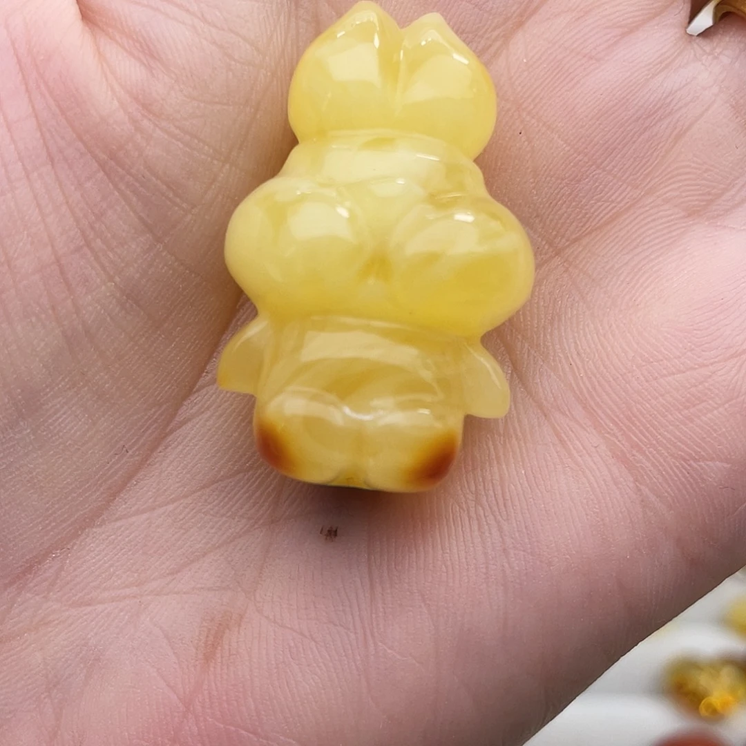 琥珀吊坠(不含链)未镶嵌