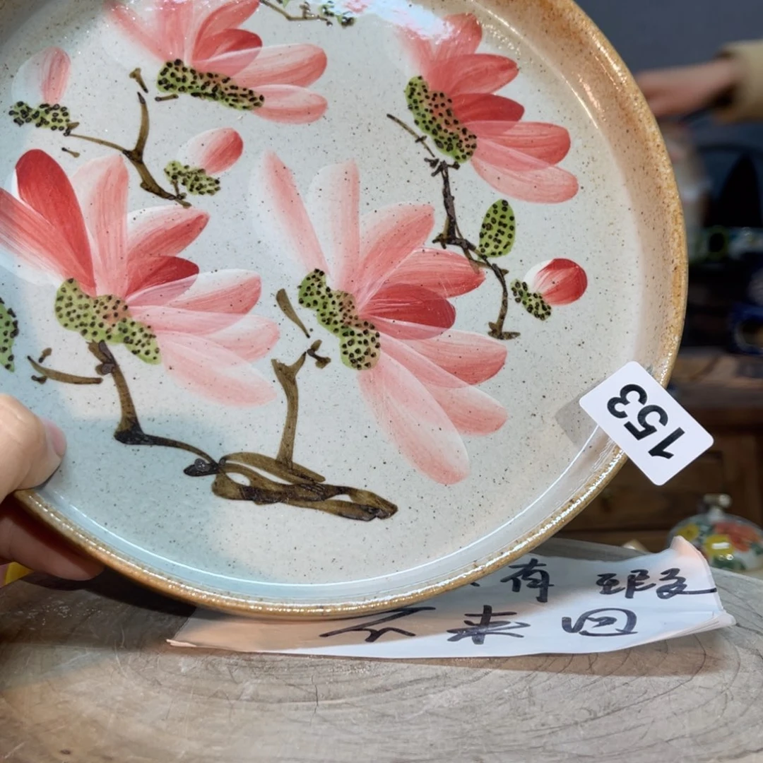 杯素浅陶瓷手工手绘