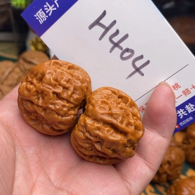 【闪购商品】文玩核桃把件边34蛤蟆