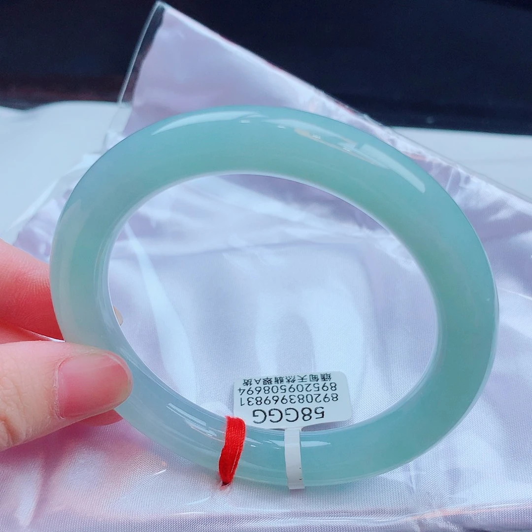 翡翠未镶嵌手镯缅甸天然翡翠A货手镯