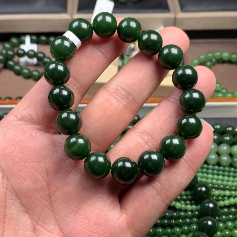 【闪购商品】和田玉（碧玉）手链未镶嵌万****惠12