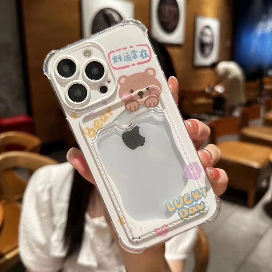 可放照片定制适用于苹果17/16/15/14/13手机壳可爱卡通保护壳卡套