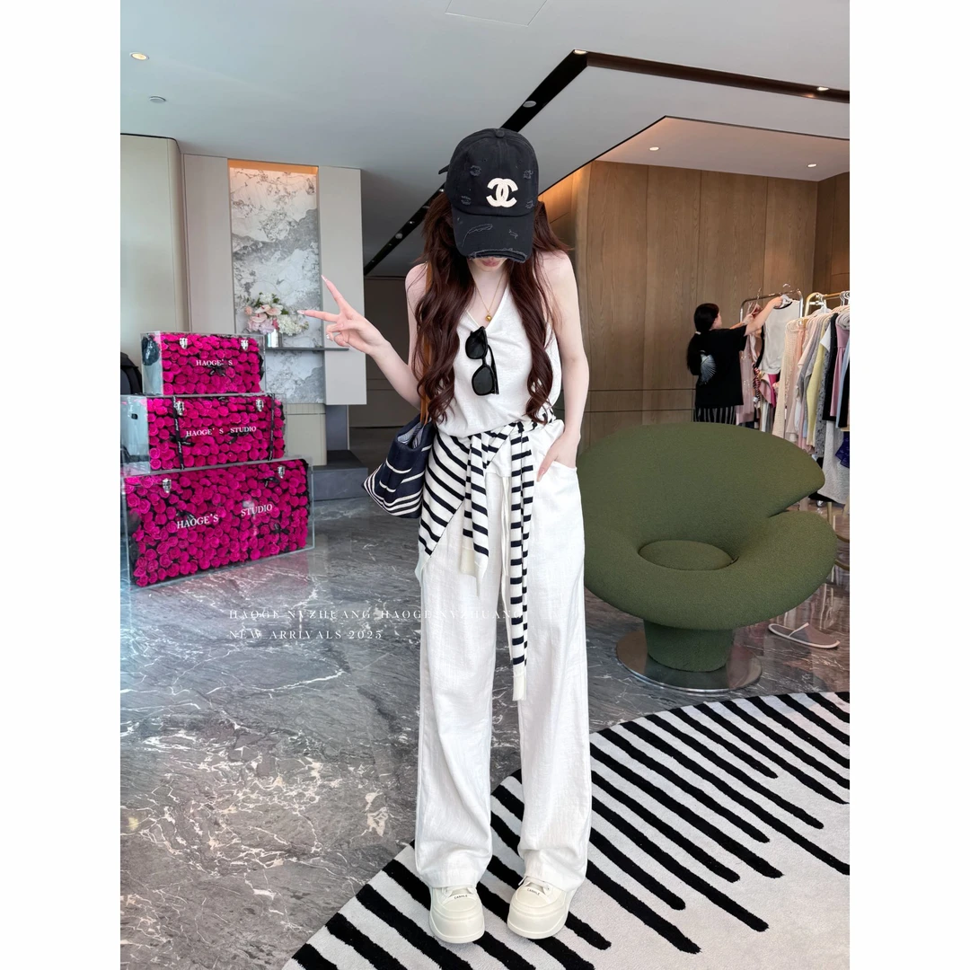 浩哥严选●纽卡斯尔C5XXK2168A休闲裤预舒适百搭松弛感夏季设计感