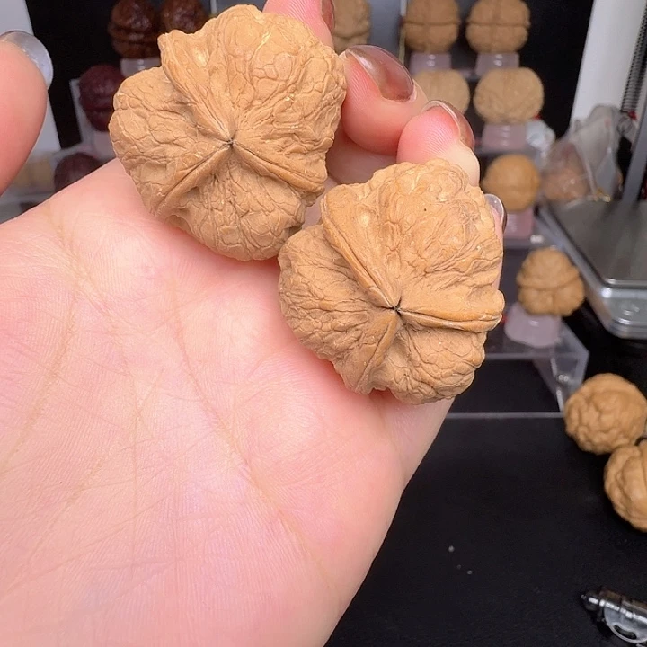 文玩核桃吊坠9号车36尺寸放漏三棱