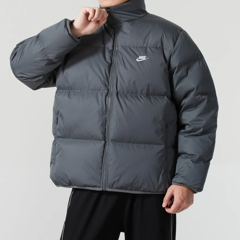 Nike耐克正品男子羽绒服冬新款运动保暖服Therma-FIT加厚面包服