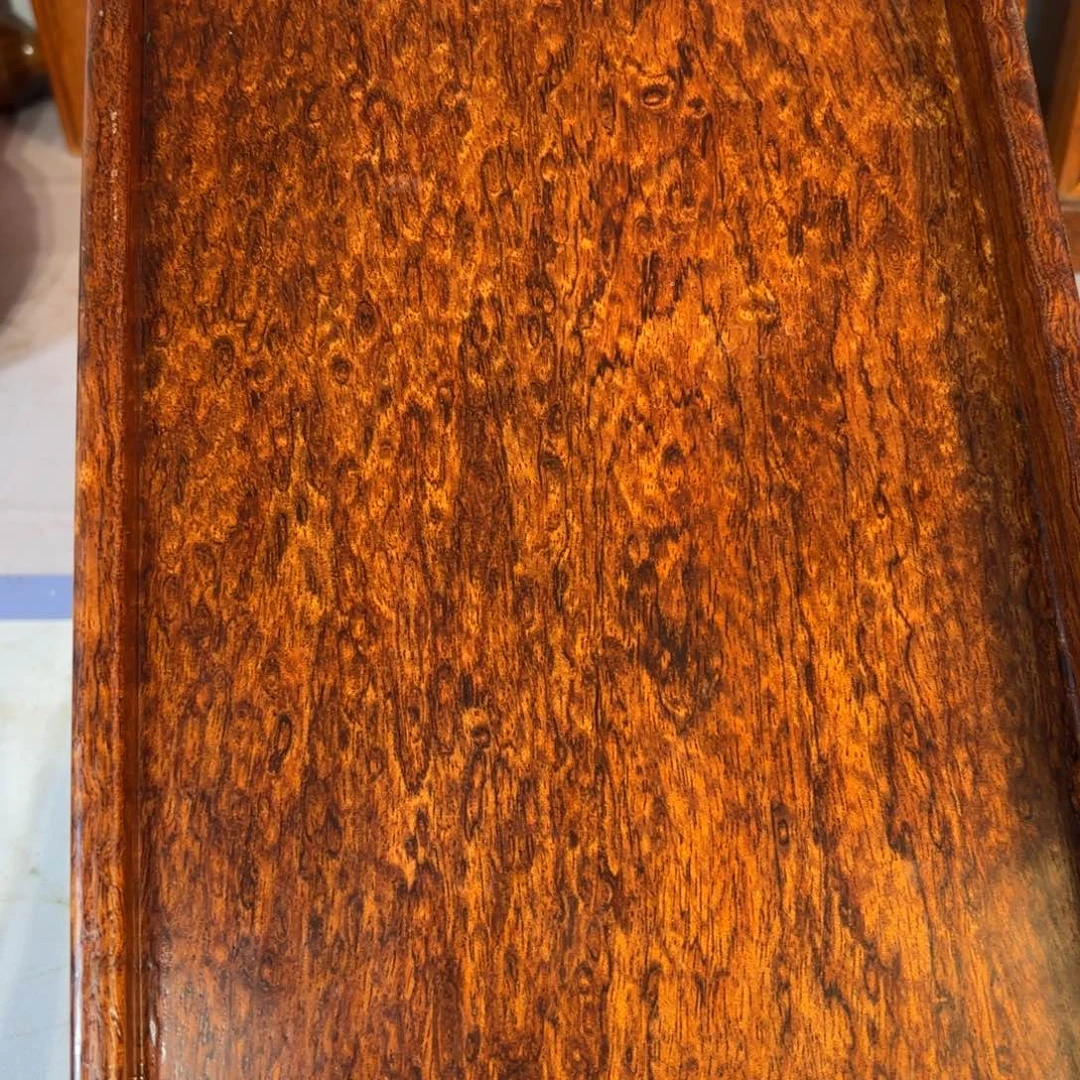 木缅甸花梨留疤托盘