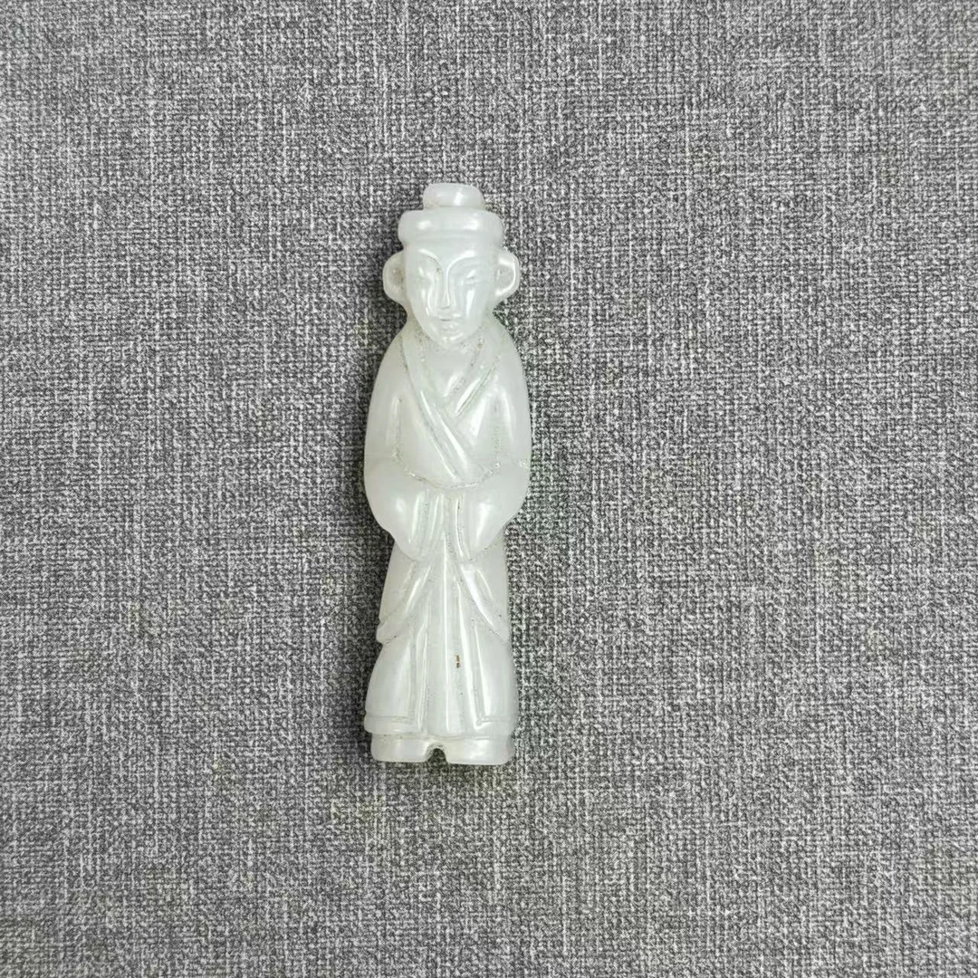二十世纪和田玉翁仲WLTY250916071{华豫之门}