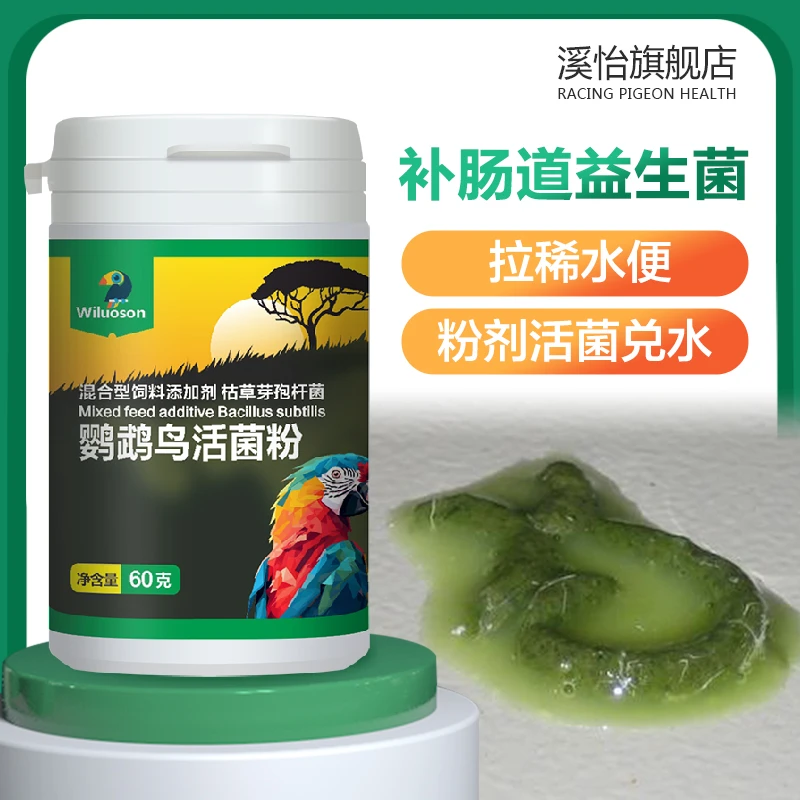 鹦鹉鸟活菌粉益生菌粉鹦鹉鸟用品鹦鹉电解质水