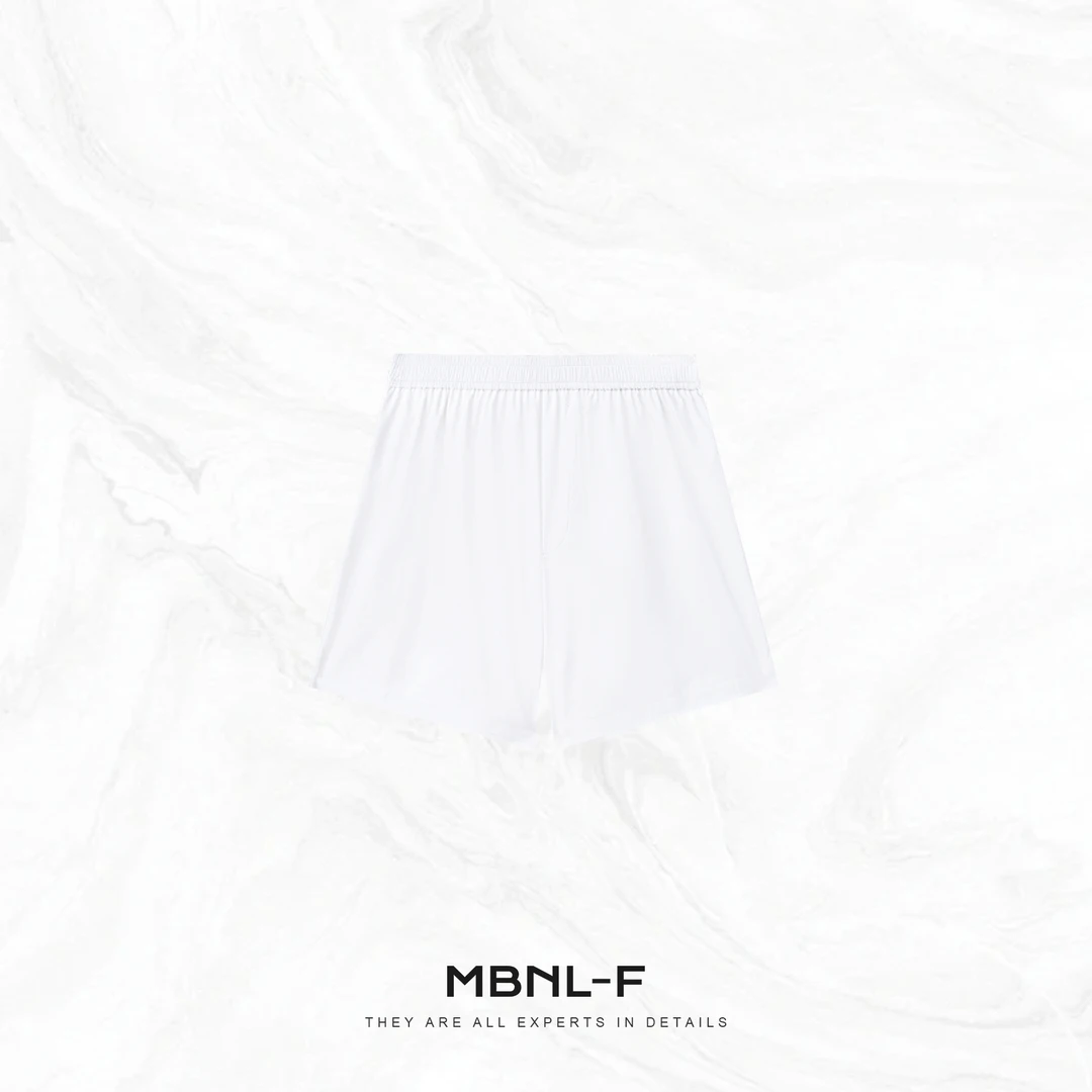 MBNL-F 100%进口棉夏季日常百搭松紧腰短裤 秦磊XM-XKZ3070